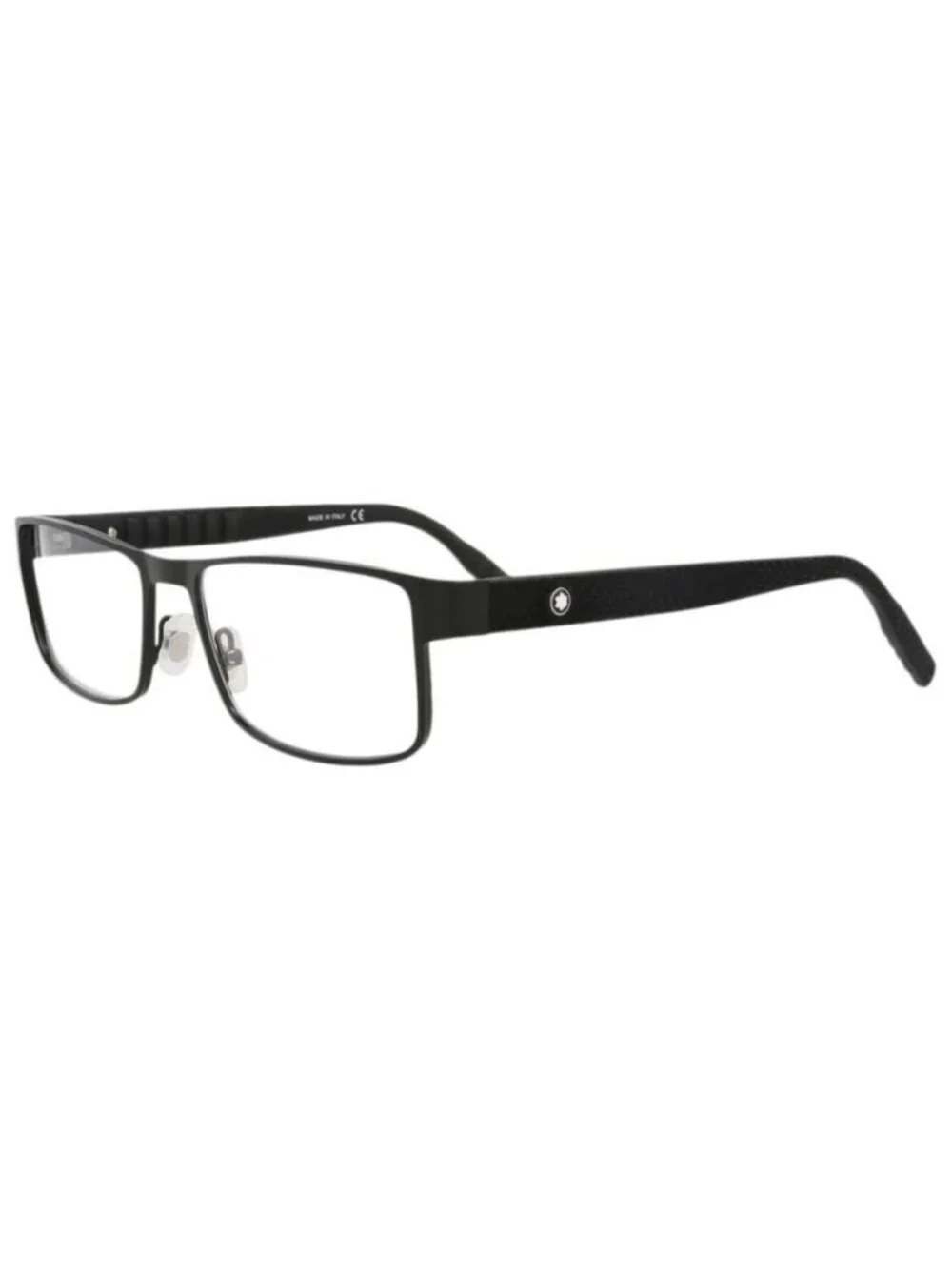 New Montblanc Mens Square/Rectangle Black Black Transparent Fashion Designer Eye